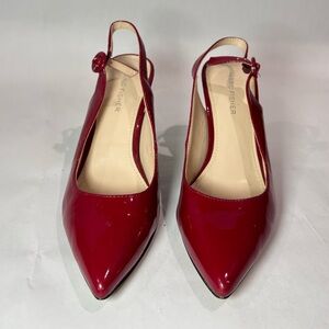 Marc Fisher dark toned red heels